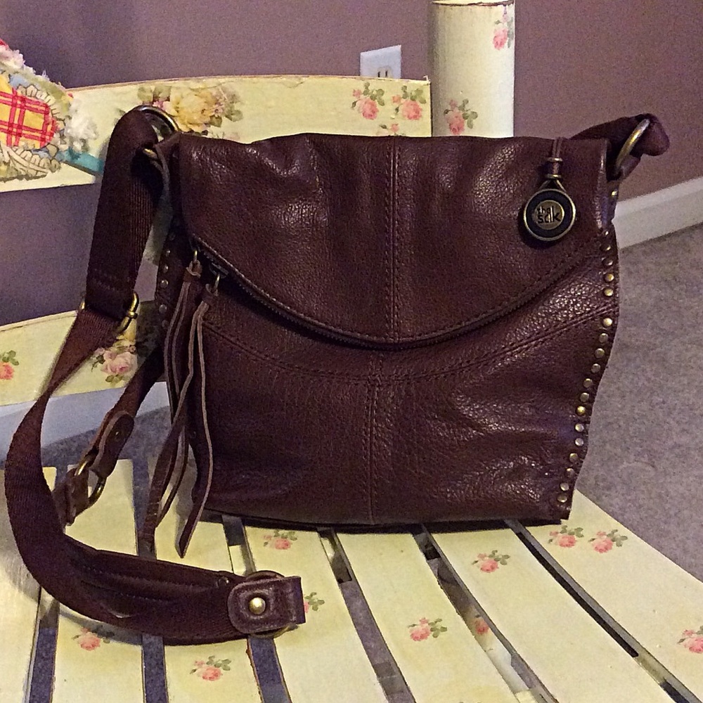 The Sak crossbody with studs NWOT